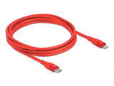 DeLOCK 86635 Lightning kabel 2 m Rød