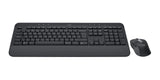 Logitech 920-011008 tastatur Mus inkluderet Kontor Bluetooth QWERTZ Ungarsk Grafit