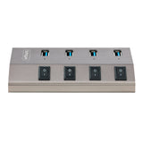 StarTech.com 5G4AIBS-USB-HUB-EU interface hub USB 3.2 Gen 1 (3.1 Gen 1) Type-B 5000 Mbit/s Grå