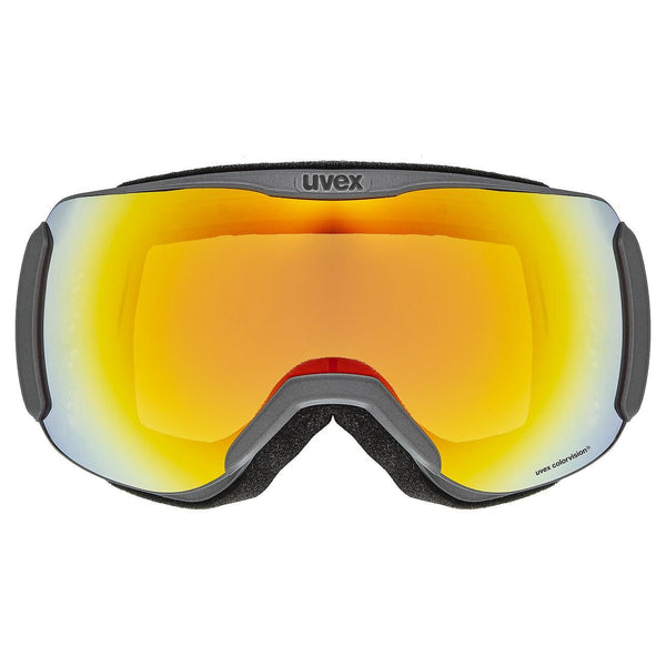Uvex downhill 2100 CV rhino vinter sportsbrille Grå Unisex Orange Sfærisk linse