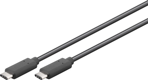 Goobay 67976 USB-kabel USB 2.0 1 m USB C 5 Gbit/sek. Grå
