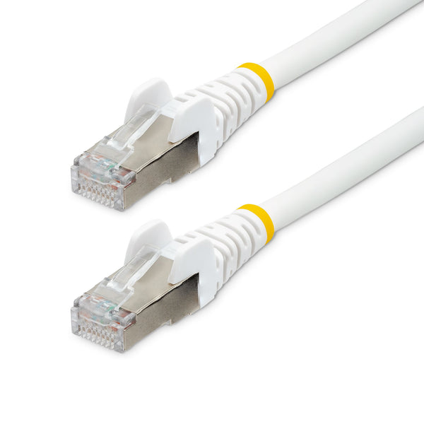 StarTech.com NLWH-2M-CAT6A-PATCH netværkskabel Hvid S/FTP (S-STP)