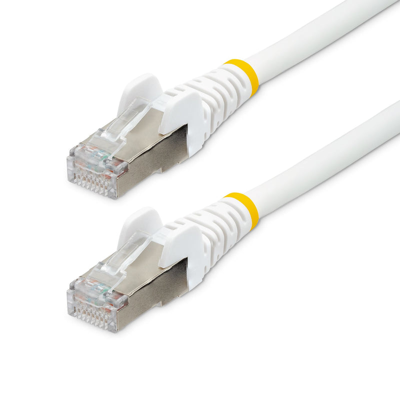StarTech.com NLWH-2M-CAT6A-PATCH netværkskabel Hvid S/FTP (S-STP)