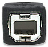 Manhattan 333368 USB-kabel USB 2.0 1,8 m USB A USB B 0,48 Gbit/sek. Sort