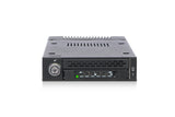 Icy Dock MB833M2K-B drevkabinet SSD kabinet Sort M.2
