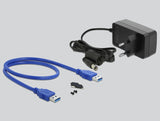 DeLOCK 42612 drevkabinet HDD kabinet Sort 3.5"