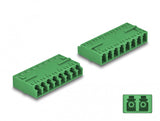 DeLOCK 87929 fiber adapter LC/LC 1 stk Grøn