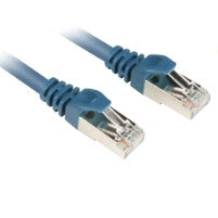 Sharkoon 0.25m Cat.6 S/FTP netværkskabel Blå 0,25 m Cat6 S/FTP (S-STP)