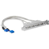 StarTech.com USBPLATE4 Interne USB-kabler
