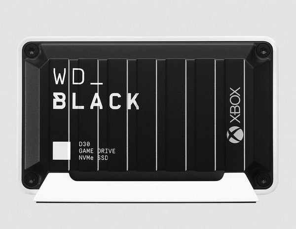 Western Digital WD_BLACK D30 2 TB USB Type-C 3.2 Gen 2 (3.1 Gen 2) Sort, Hvid