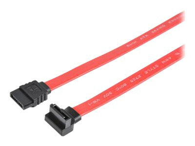 Prokord SATA-0006 SATA-kabel 0,3 m SATA 7-pin Sort, Rød