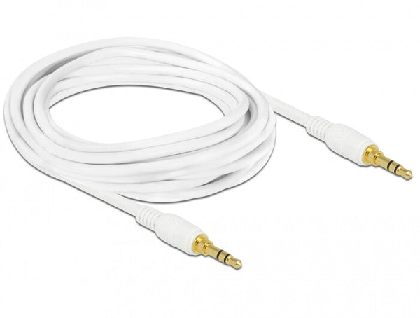 DeLOCK 85552 lydkabel 3 m 3.5mm Hvid