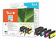 Peach PI300-416 PagePack Sort, Blå, Magenta, Gul