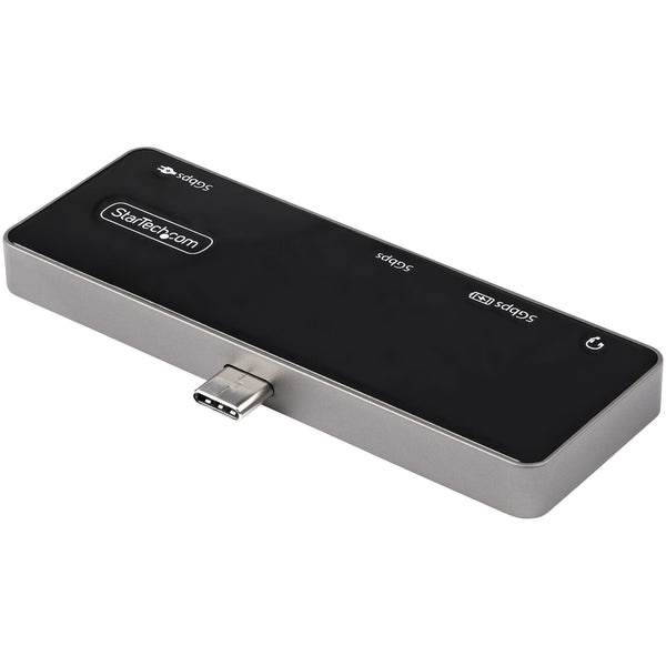StarTech.com DKT30ICHPD dockingstation Ledningsført USB 3.2 Gen 1 (3.1 Gen 1) Type-C Sort, Sølv