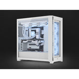 Corsair 5000X RGB QL Edition Midi Tower Hvid