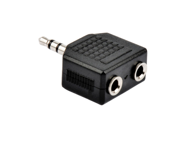 Prokord AUDIO-0003 kabel kønsskifter 3.5 mm 2 x 3.5 mm Sort