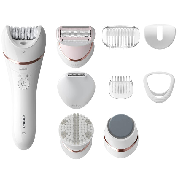Philips Epilator Series 8000 BRE740/10 Wet & Dry-epilator