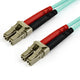 StarTech.com 450FBLCLC15 InfiniBand og fiberoptisk kabel 15 m LC Turkisfarve