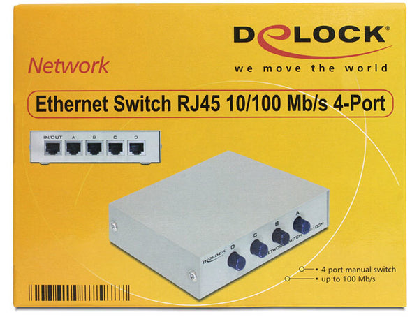 DeLOCK 87588 netværksswitch Ikke administreret Beige
