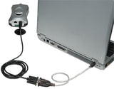 Manhattan 151856 serielkabel Sølv 0,45 m USB A Serial/COM/RS232/DB9