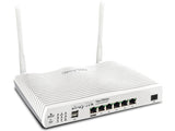 DrayTek Vigor 2866AX: Gfast Modem-Firewall trådløs router Gigabit Ethernet Dual-band (2,4 GHz / 5 GHz) Grå