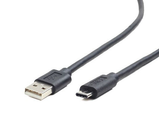 Gembird USB-A/USB-C, 1m USB-kabel USB 2.0 USB A USB C 0,48 Gbit/sek. Sort
