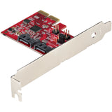 StarTech.com 2P6GR-PCIE-SATA-CARD interface-kort/adapter Intern
