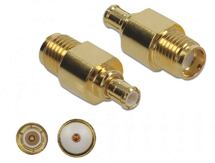 DeLOCK 89959 kabelsamler SMA, MCX Guld
