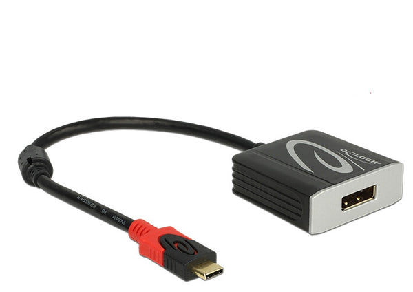 DeLOCK 62999 USB grafisk adapter 3840 x 2160 pixel Sort