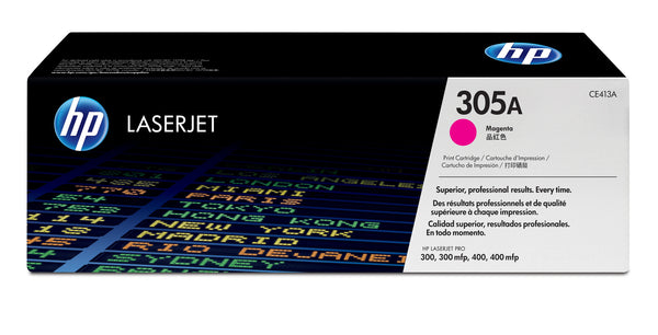 HP Original 305A LaserJet-tonerpatron, magenta