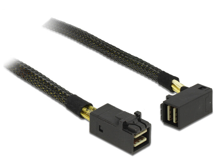 DeLOCK 0.5m, 2xMini SAS HD SFF-8643 0,5 m Sort