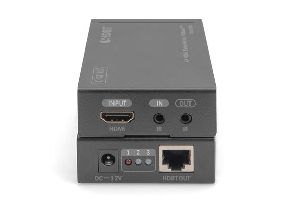Digitus DS-55500 AV forlænger AV sender & modtager Sort