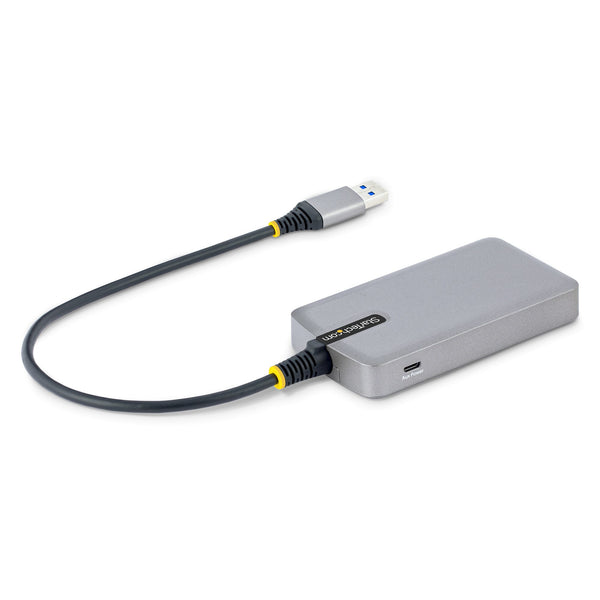 StarTech.com 5G4AB-USB-A-HUB interface hub USB 3.2 Gen 1 (3.1 Gen 1) Type-A 5000 Mbit/s Grå