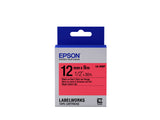 Epson LK-4RBP etiketbånd Sort på rød