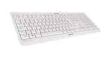 CHERRY KC 1000 tastatur Universel USB Spansk Grå
