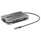 StarTech.com DKM31C3HVCPD dockingstation Ledningsført USB 3.2 Gen 2 (3.1 Gen 2) Type-C Grå