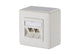 METZ CONNECT 130B12D20002-E stikkontakt RJ-45 Hvid