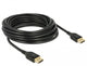 DeLOCK 85658 DisplayPort kabel 1 m Sort