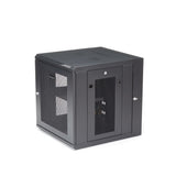 StarTech.com RK1224WALHM stativ 12U Vægmonteret stativ Sort