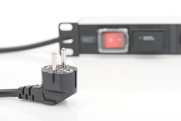 Digitus DN-95407 stikdåse 2 m 7 AC stikkontakt(er) Sølv