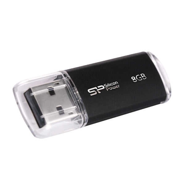 Silicon Power Ultima-II USB-nøgle 8 GB USB Type-A 2.0 Sort