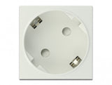 DeLOCK 81324 stikkontakt CEE 7/3 Hvid