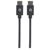 Manhattan 354882 USB-kabel USB 2.0 3 m USB C 0,48 Gbit/sek. Sort
