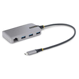 StarTech.com 5G3AGBB-USB-C-HUB dockingstation Ledningsført USB 3.2 Gen 1 (3.1 Gen 1) Type-C Grå