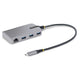 StarTech.com 5G3AGBB-USB-C-HUB dockingstation Ledningsført USB 3.2 Gen 1 (3.1 Gen 1) Type-C Grå