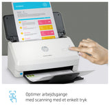 HP ScanJet Pro 3000 s4 Skanner med papir-tilførsel 600 x 600 dpi A4 Sort, Hvid