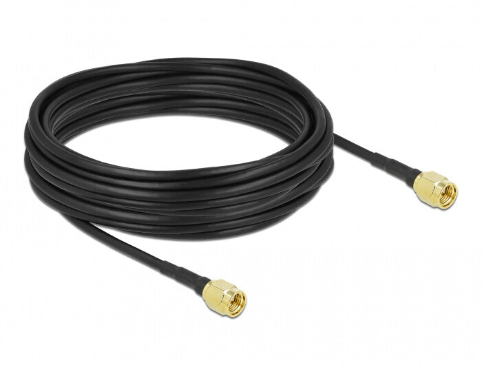 DeLOCK 90471 koaxial kabel LMR100 10 m SMA Sort