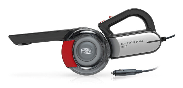 Black & Decker PV1200AV håndholdt støvsuger Grå, Rød, Transparent