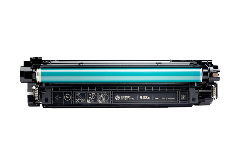 HP Original 508X LaserJet-tonerpatron med høj kapacitet, gul