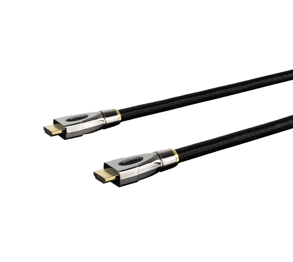 Deltaco HDMI-4150 HDMI-kabel 15 m HDMI Type A (Standard) Sort